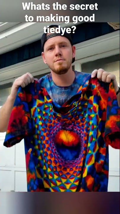 How to make the best tiedye? ✅️ If you want to know where to start your tiedye journey, let me know!