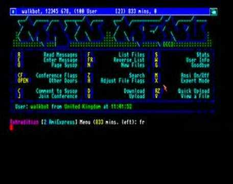 Amiga BBS - AmiExpress /X