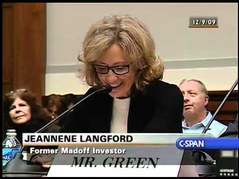 Financial Services Committee hearing on Madoff December 9 2009 Part 2
