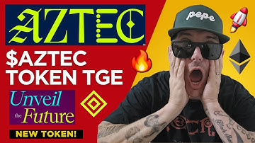 $AZTEC - AZTEC NETWORK TOKEN TGE CRYPTO COIN HOW TO BUY ETH BID SALE ETHEREUM BLOCKCHAIN UNISWAP V4