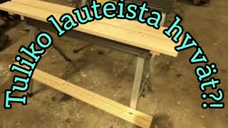 Telttasaunan Lauteiden Teko 2024