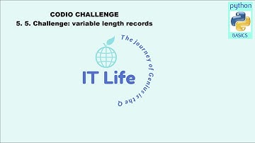 5. 5. Challenge: variable length records