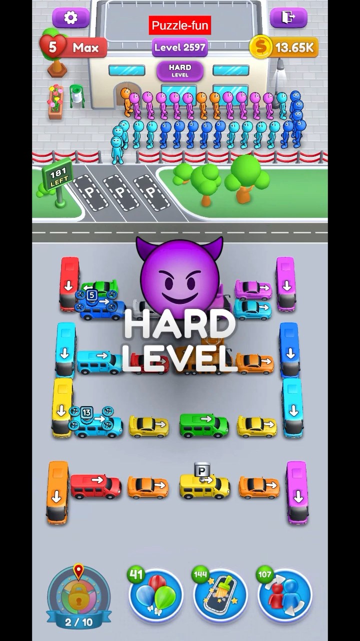 crowd express level 2597 #crowdexpress #game - YouTube