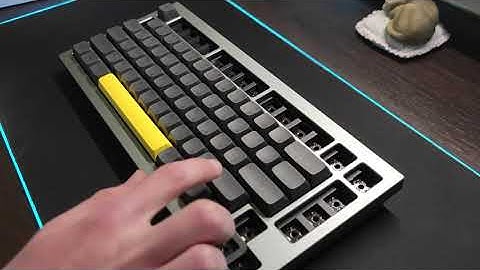 Keychron Q1 Completely Stock Sound Test