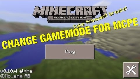 How To Change MCPE Game Mode