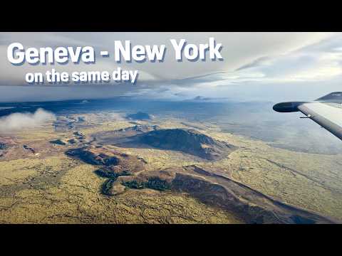 YouTube thumbnail: PC-12 Ferry Geneva to New York in ONE DAY