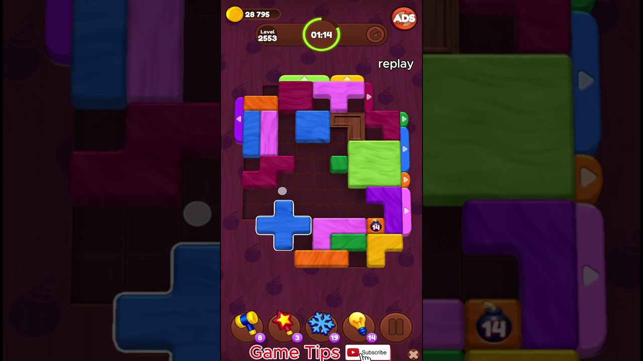 Color Wood Jam level 2553 (931)