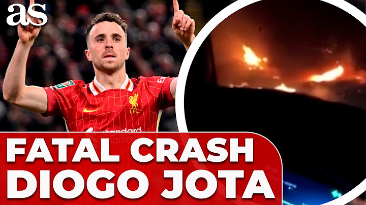 TRUCK DRIVER records DIOGO JOTA's LAMBORGHINI in FLAMES minutes after FATAL CRASH