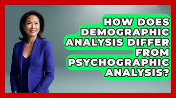 How Does Demographic Analysis Differ From Psychographic Analysis? | Demographic Data Answers News