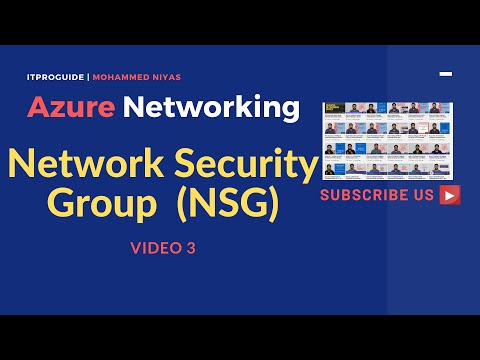 Azure Networking | How to Create Network Security Group, Associate with VM & Subnet | Video 3