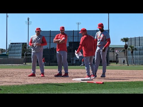 Sights And Sounds From Cardinals Spring Training Camp: Looks Who's Getting Some Work At Shortstop