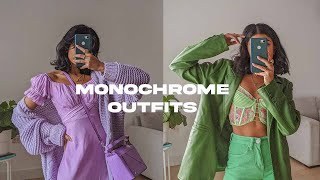 monochrome outfit ideas // autumn 2022 🌈