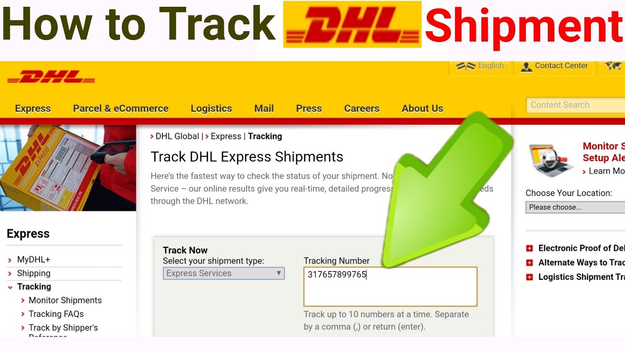Desarmamiento Instruir Espectáculo how to check location of online DHL order,DHL track kaise karen,DHL tracking,SSM  Smart Tech - YouTube
