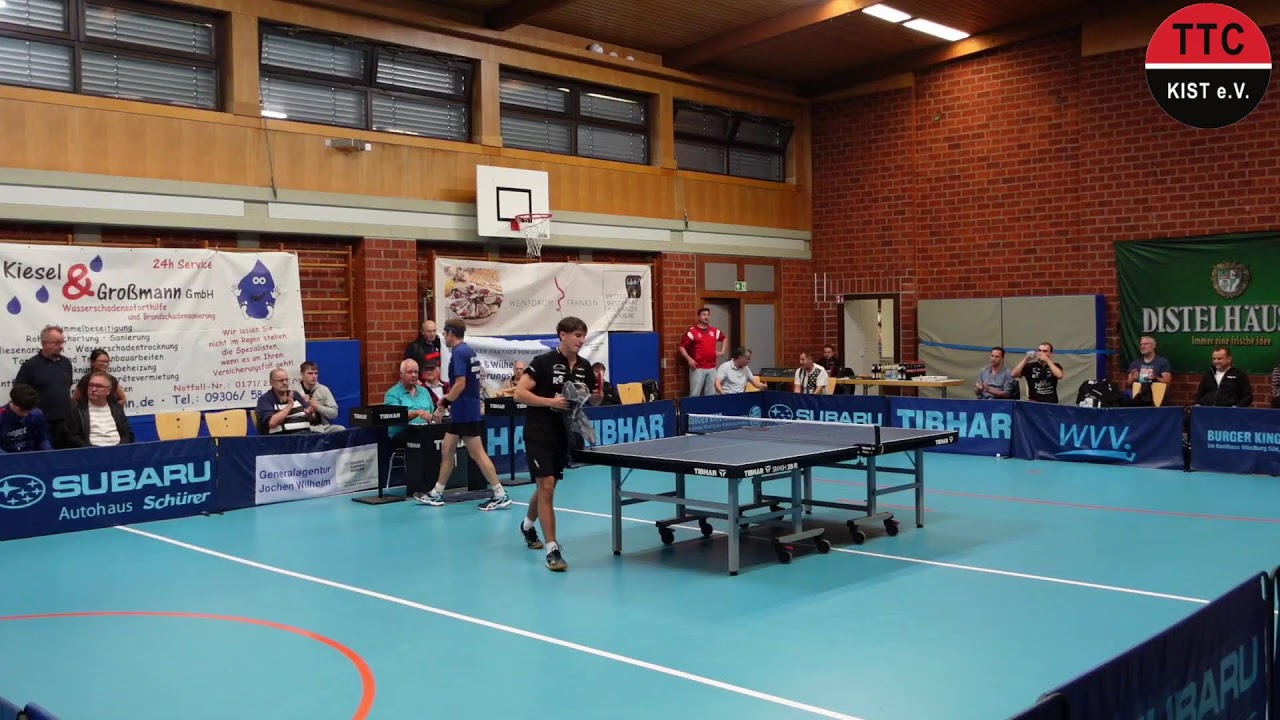 Tischtennis 3. Bundesliga Süd | TTC Kist vs. SB Versbach