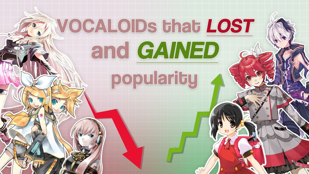 VOCALOIDs that LOST and GAINED popularity