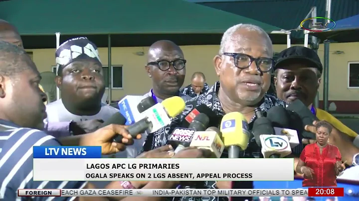 Lagos APC LG Primaries: Ogala speaks on 2 LGs absent, appeal process