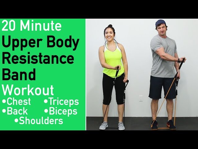 Under 15 Minute Beginner Resistance Band Workout [ Full Body ] 💪 