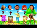 Mom Dad Let's go have fun finding characters In watermelon / Bebefinn Joãzinho Cocomelon /Kids Song