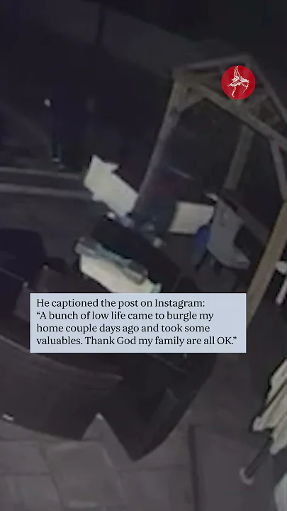 England footballer Tammy Abraham shares footage of ‘low life’ thieves raiding London mansion