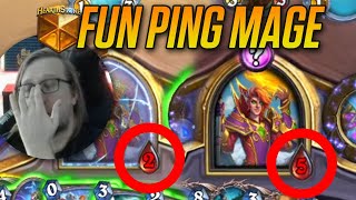 This Ping Mage is Spooky to Play, But FUN! | Savjz Hearthstone