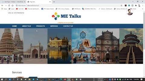 Diginame webpage Designing | Add services | Page को  modify और Diginame वेबसाइट में services जोड़ें!