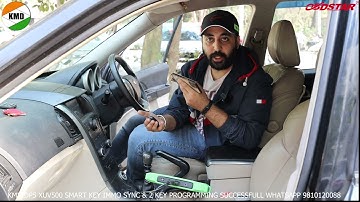 KMD DP5 XUV500 SMART KEY IMMO SYNC & 2 KEY PROGRAMMING SUCCESSFULL WHATSAPP 919810120088