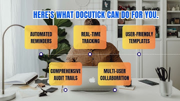 Streamline Your Workflow with DocuTick | Document Collection & E-Signature Solution