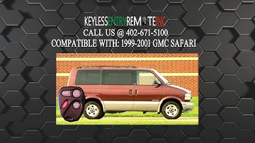 How To Replace GMC Safari Key Fob Battery 1999 2000 2001