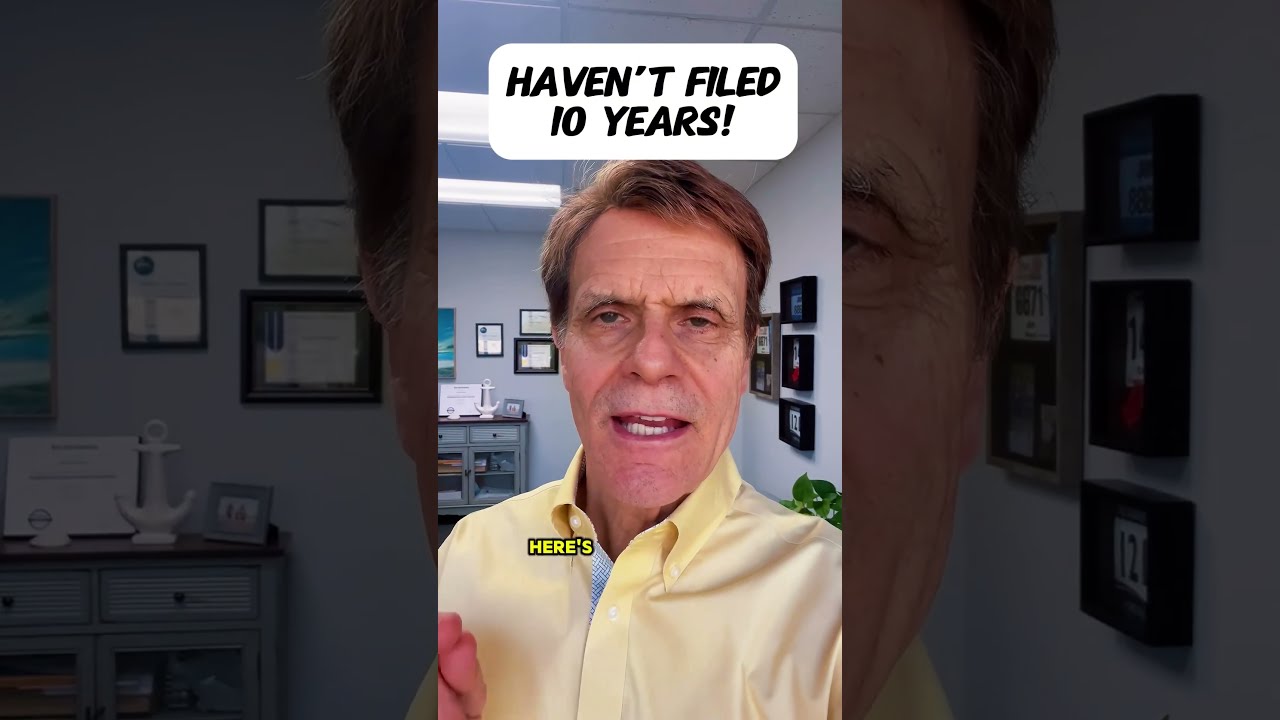 Haven T Filed Income Taxes For 10 Years Getting Control Of The Situation Is Easier Than You Think