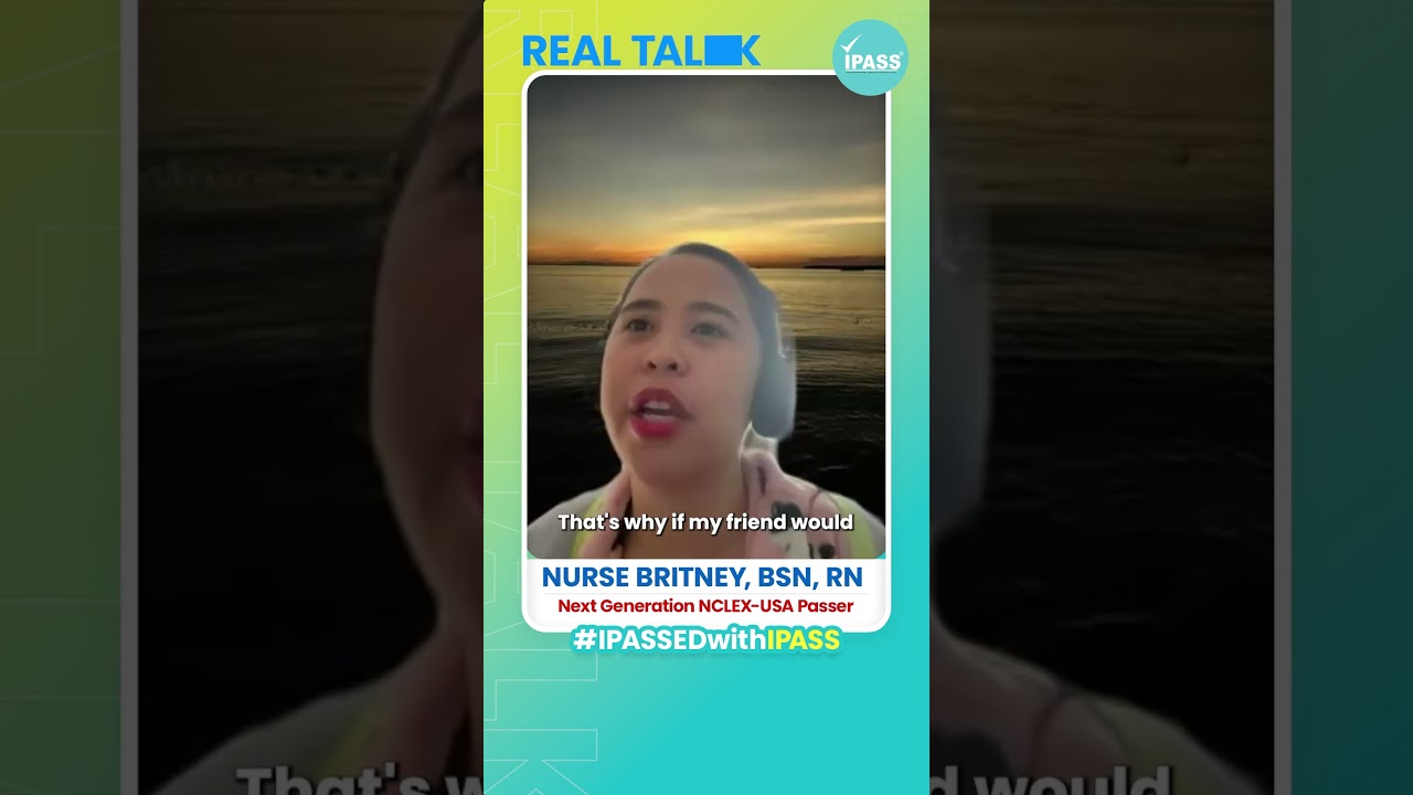 She Did It 🇺🇸 NCLEX USA PASSER | Britney Arlene x IPASS