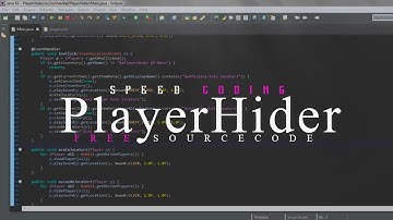 Bukkit Plugin | Speed coding #1 - PlayerHider (with gui)
