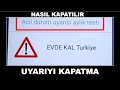 Evde Kal Türkiye Alarm : Ry0mysip5ydfym