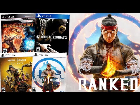 Ranking EVERY Modern Mortal Kombat Game WORST TO BEST MK 9 MK X MK 11 MK 1
