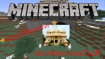 ArchitectureCraft Mod Review