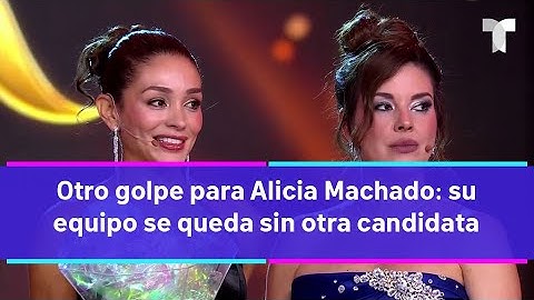 Alicia Machado sufre otro golpe en Miss Universe Latina: se queda sin otra candidata