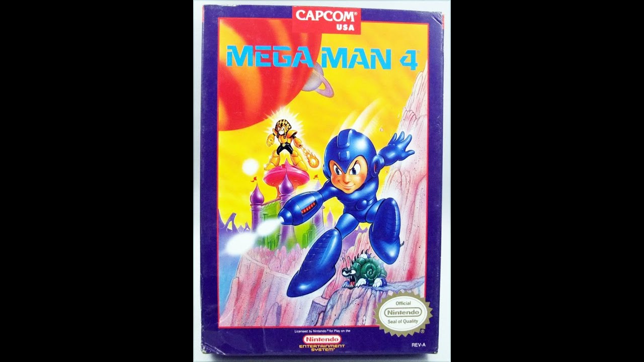 Mega Man 4 / Мега Мен 4 NO DAMAGE (Dendy, Nes, 8 bit)