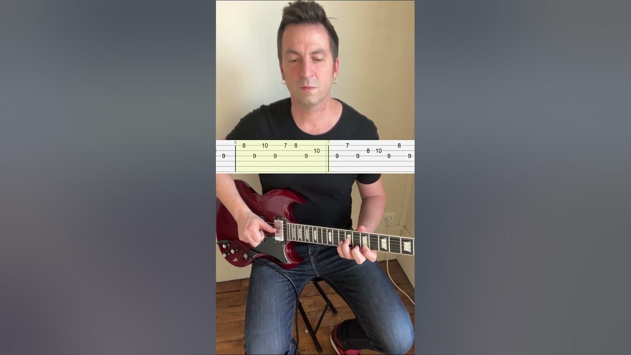 The Exorcist (Tubular Bells) with Guitar Tabs  #guitartabs #halloween #guitartutorial