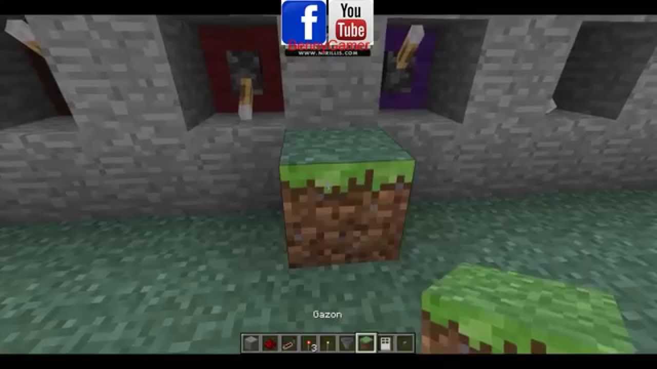 [Tuto] Minecraft #Comment faire une Porte à code ? - YouTube