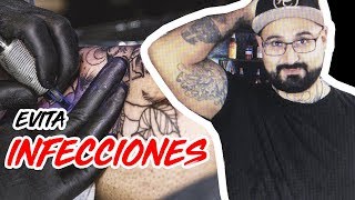COMO CUIDARTE un TATUAJE y QUE HACER en Caso de Infeccion  - Chamuca TATTOO