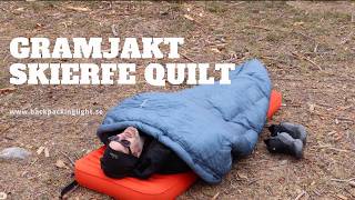 Gramjakt Skierfe Closed Footbox Ultralight Quilt
