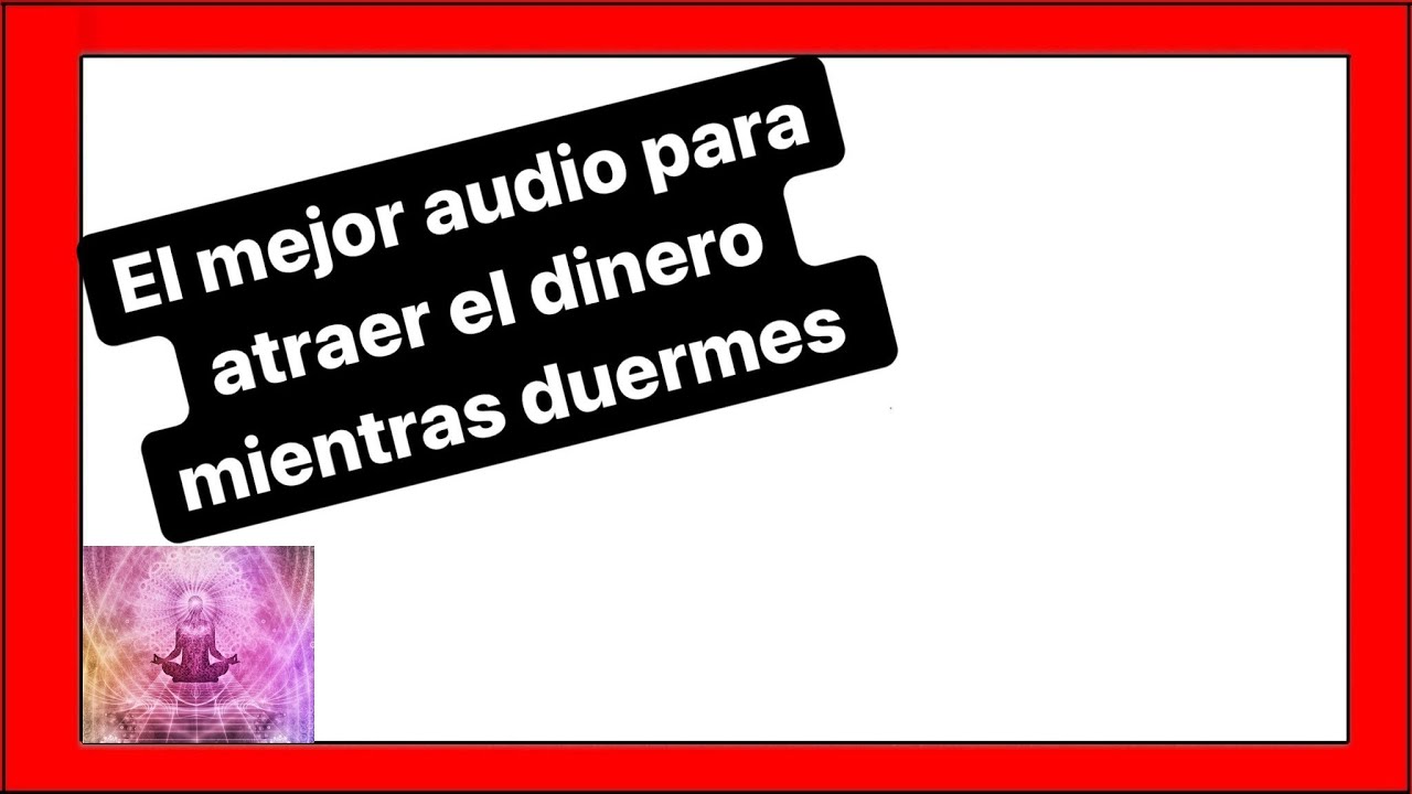 Afirmaciones positivas para atraer dinero con audio 432 hz relajante ...