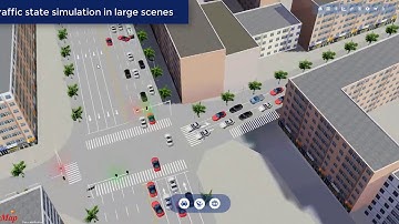 SuperMap Traffic Simulation
