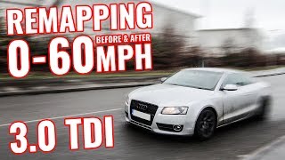 REMAPPING BEFORE & AFTER 060MPH!  AUDI A5 3.0 TDI QUATTRO PROJECT  DARKSIDE DEVELOPMENTS  PART 4