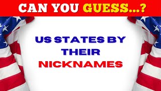Guess The US State By NICKNAMES ✅🇺🇸🇻🇮🌍 - State's Nickname Edition🏛️ -  @quizgentry