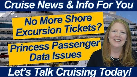 CRUISE NEWS! Norovirus Onboard! Shore Excursion Tickets Going Away! Passenger Data is WRONG!
