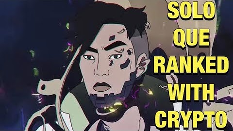 HOW TO SOLO QUEUE RANKED WITH CRYPTO IN APEX LEGENDS !