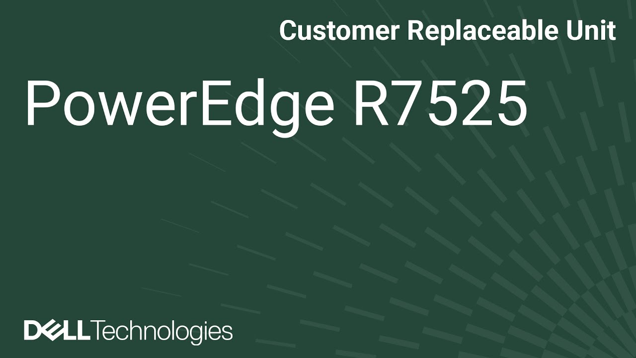 Dell  PowerEdge R7525: Remove/Install PSU