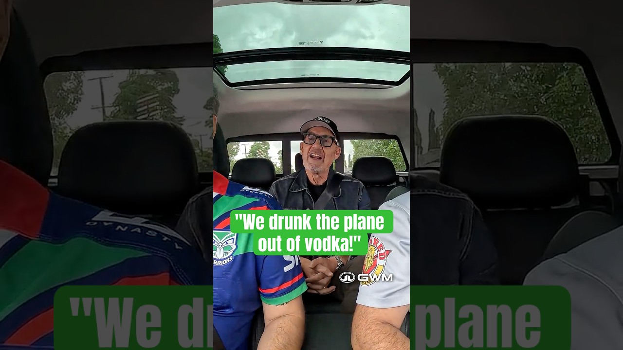 "We drunk the plane out of vodka!"