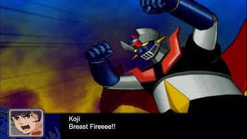 Super Robot Wars Z - Mazinger Z All Attacks (English Subs)