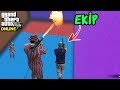 100 METRE ZIPLAYARAK ROKET SAVAŞI | EKİPLE GTA 5 ONLINE